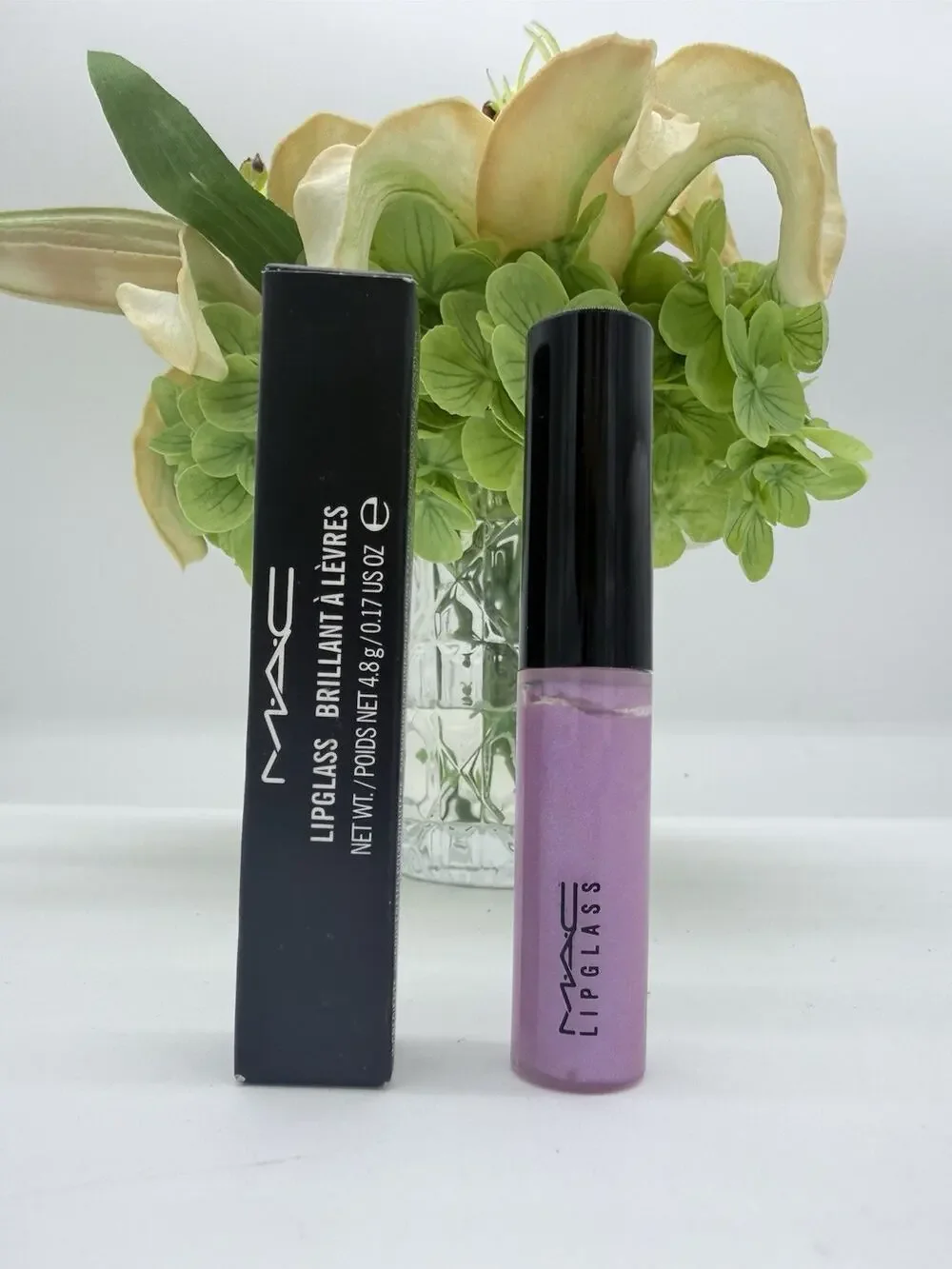 MAC Lipglass Lip Gloss Reckless Desire .17 Fl Oz. / 4.8g